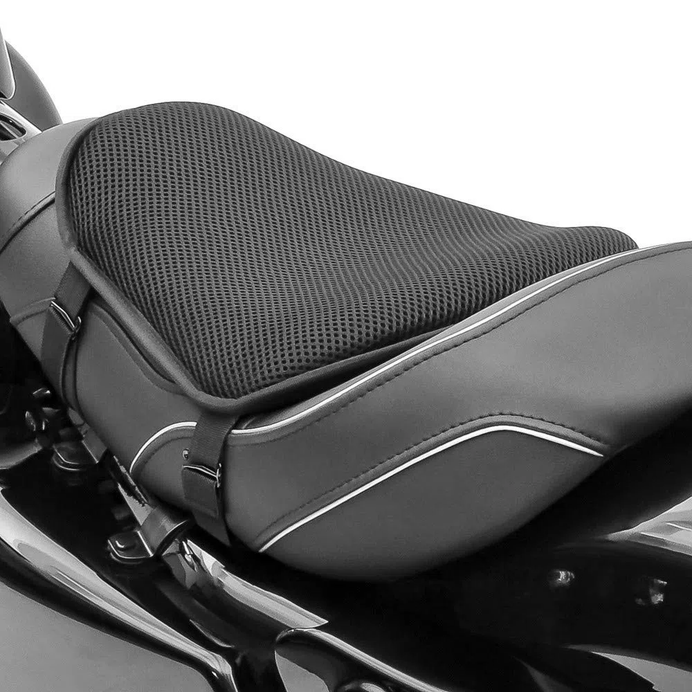 Gel Sitzkissen M Kompatibel mit Kawasaki Zephyr 1100/750 / 550 schwarz