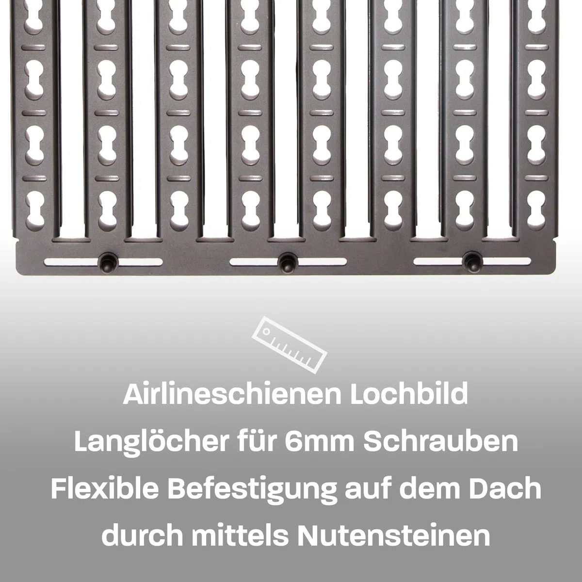 Ultra Flacher Dachgepäckträger für VW T5 T6 T6.1 California damit Dein Van in Tiefgaragen passt Dachträger