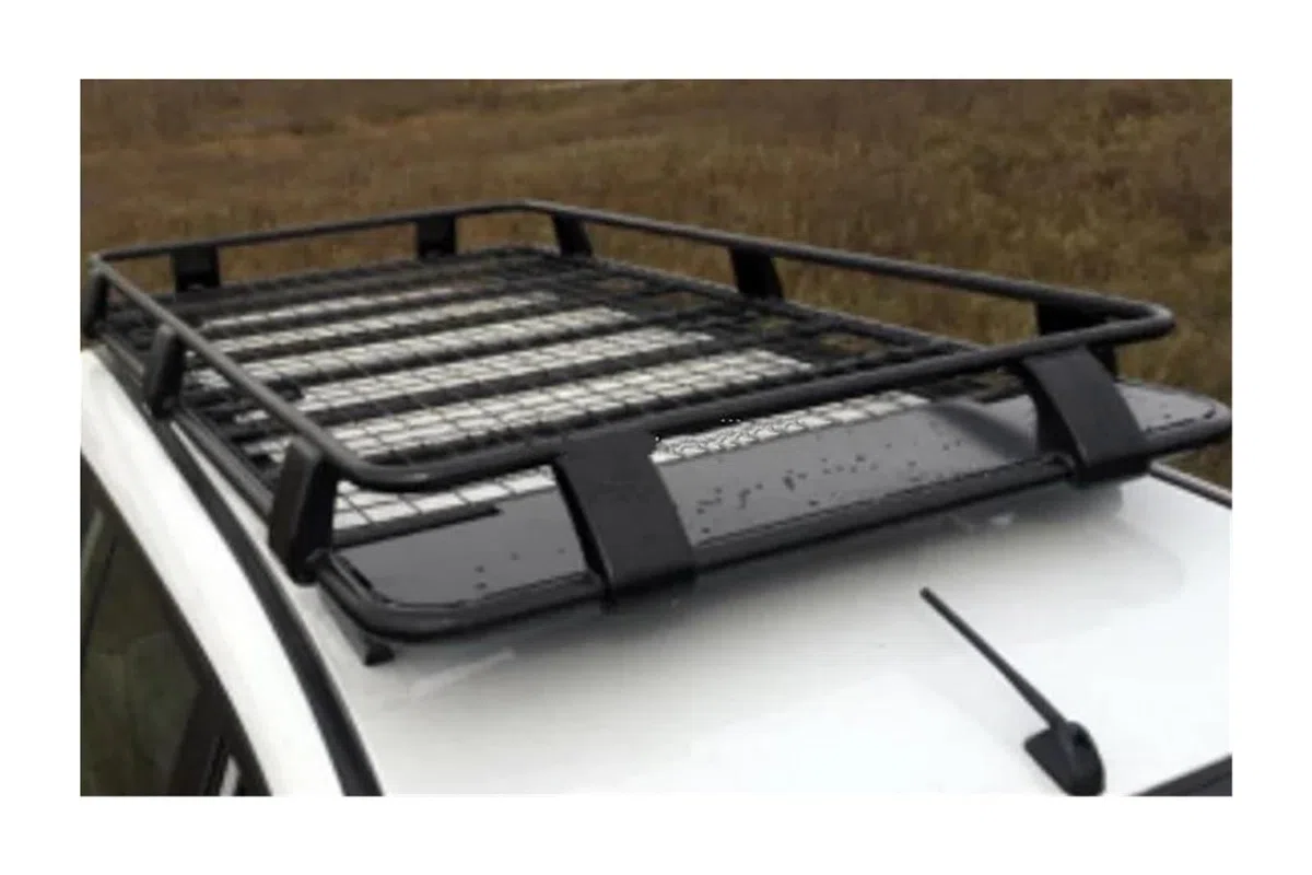 Relingträger Gepäckablage Für Land Für Cruiser LC100 LC200 SUV Dachgepäckträger Querträger Auto Pickup Wohnmobil Werkzeugablage Korb Gepäckaufbewahrung