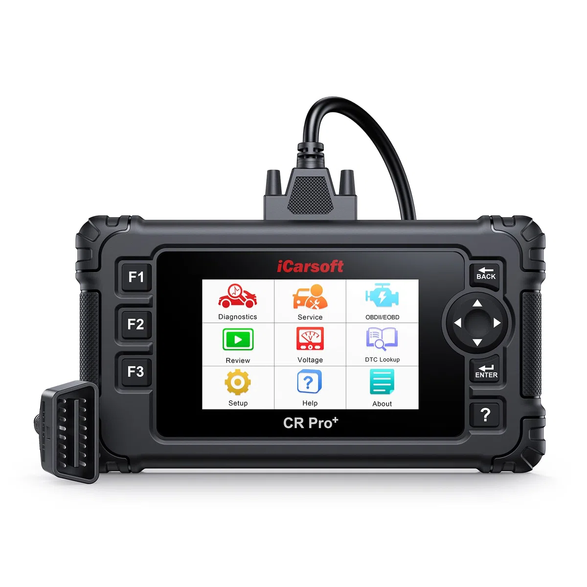 iCarsoft CR Pro+ | Outil Diagnostic Automobile Multimarques OBD2 | Vorlesung et effacements Codes défauts | Reset FAP | Codage Injecteurs | Purge ABS et autres fonctions