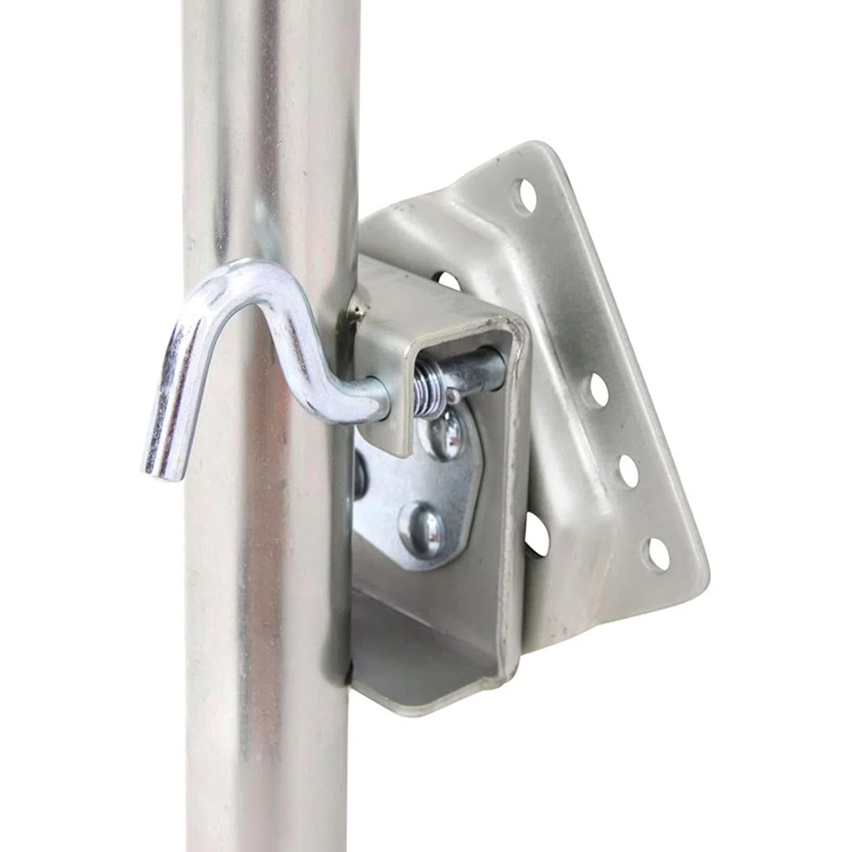 Stützfuß Anhänger Abstellstützen - Schwerlast Anhänger Stützrad, Anschraubbares Stützrad für Anhänger, 15 cm Anhängerräder, vertikale Belastung 450 kg, 25 cm Hub, für Anhänger, Wohnwagen