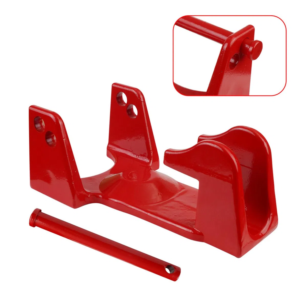 Generisch Schwanenhals Anhängerschloss aus robustem, Red Password, Red D