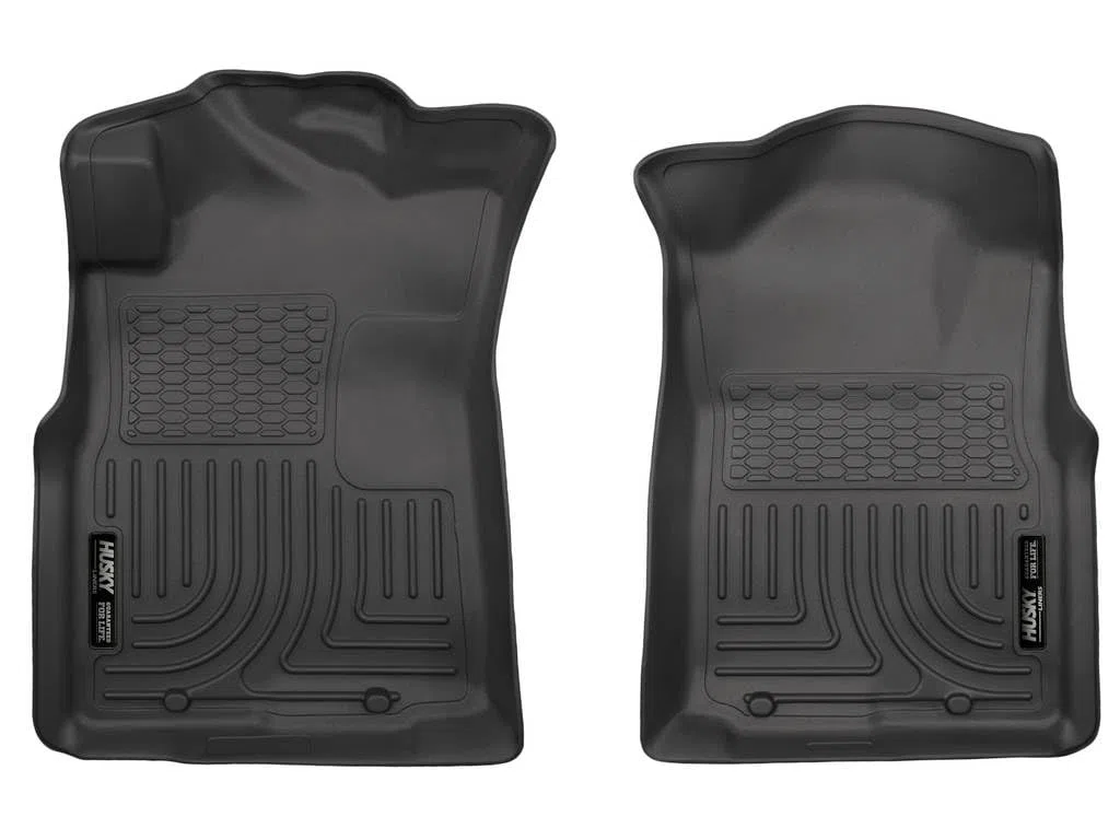 Husky Liners Weatherbeater 13941 Toyota Tacoma Double Cab, 2005–2015 Toyota Tacoma Access Cab, 2005–2014 Toyota Tacoma Standard Cab, Vorderreihe Auskleidung, Schwarz