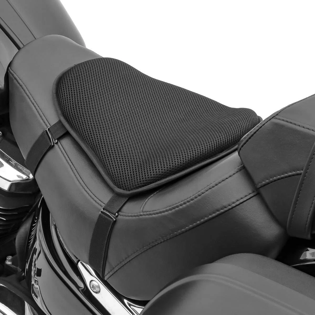 Gel Sitzkissen M Kompatibel mit Kawasaki Zephyr 1100/750 / 550 schwarz