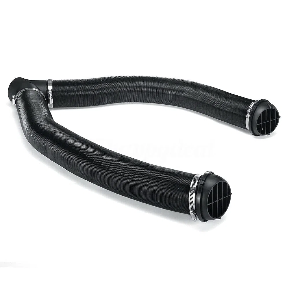 Diesel-Standheizungsset, 75-mm-Heizrohr, Luftauslass, Y-Bogen und Klemmen