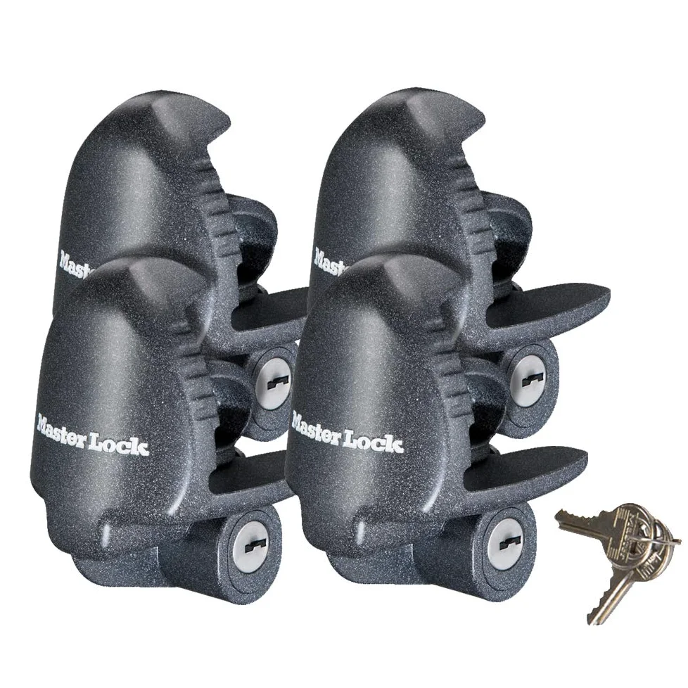 Master Lock 379ATPY Universal-Anhängerkupplungsschloss, 4 Pack