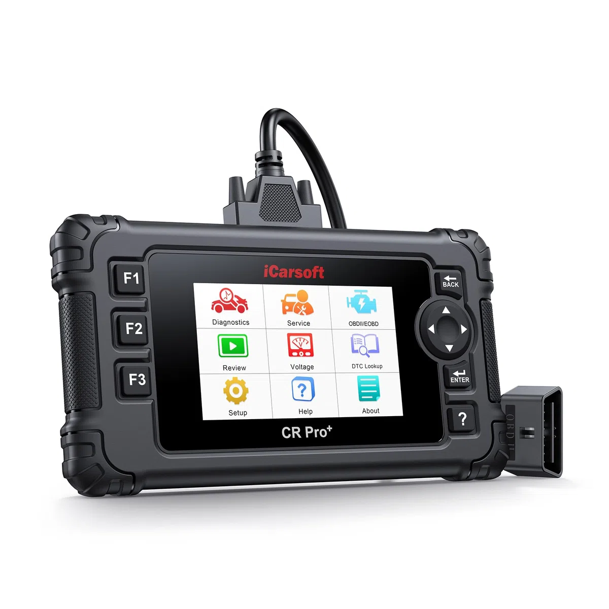 iCarsoft CR Pro+ | Outil Diagnostic Automobile Multimarques OBD2 | Vorlesung et effacements Codes défauts | Reset FAP | Codage Injecteurs | Purge ABS et autres fonctions